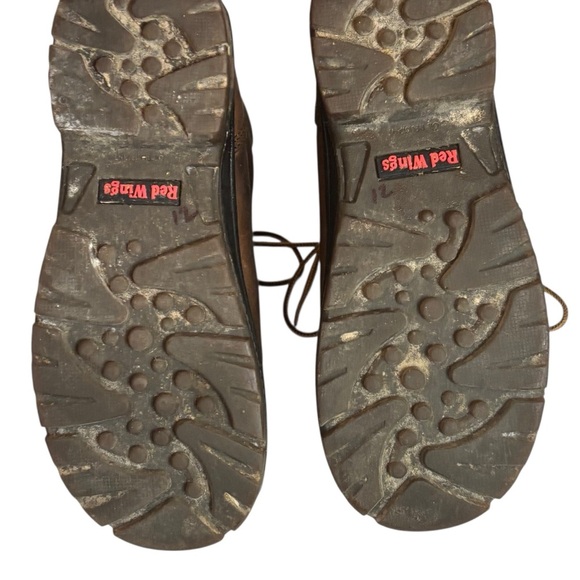 Red Wing 2340 Steel Toe Work Boots Women’s Sz 5.5 Brown Leather Slip Resistant - Picture 6 of 8